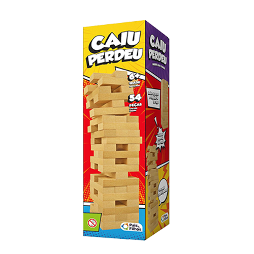 caiu perdeu